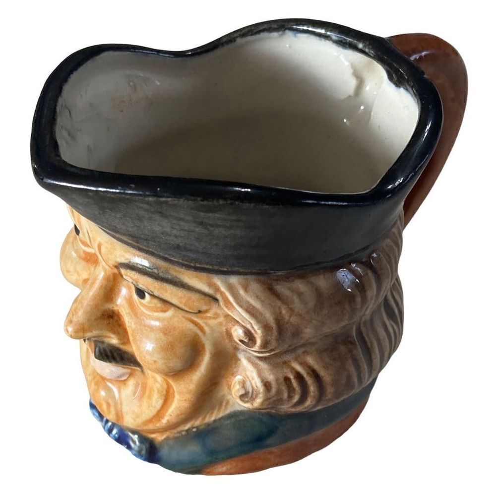 Vintage Toby Small Character Head Mug Made in Occupied Japan 1950s - Picture 5 of 13